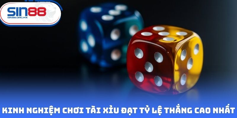 Kinh nghiệm chơi tài xỉu online đạt tỷ lệ thắng cao nhất hiện nay